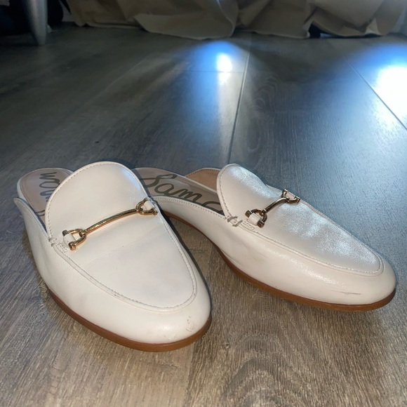 Sam Edelman’s Linnie Bit Mule - Bright White Leather - Size 6 - Picture 2 of 4
